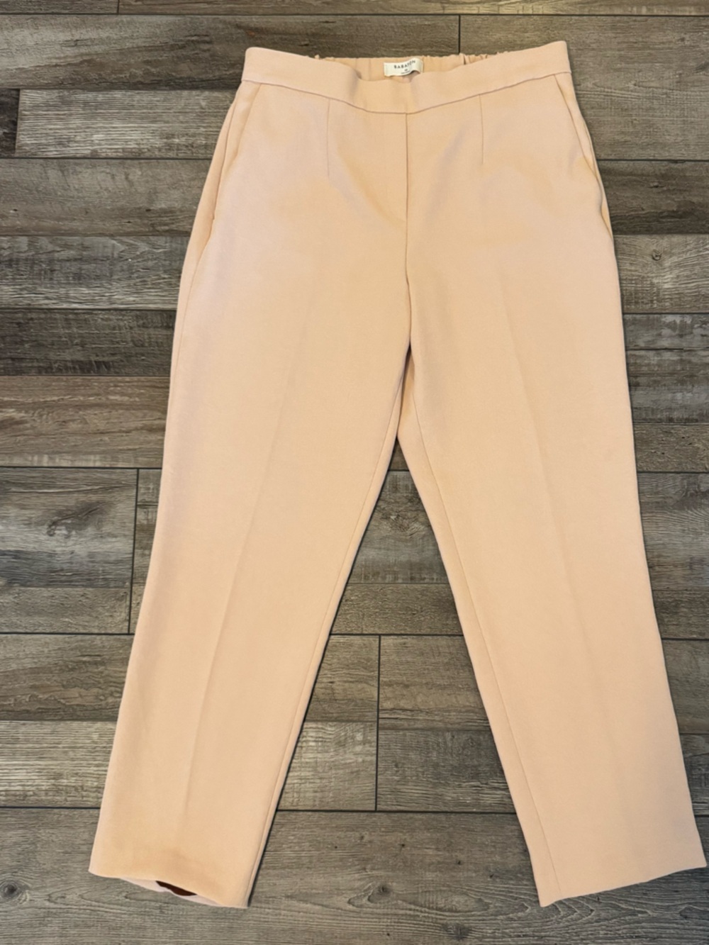 Babaton Conan Pant Blush Pink Nude Size 10 - Picture 3 of 4